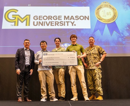 Article Image: GMU CS Students Win First Place in Cyber Warfare Challenge