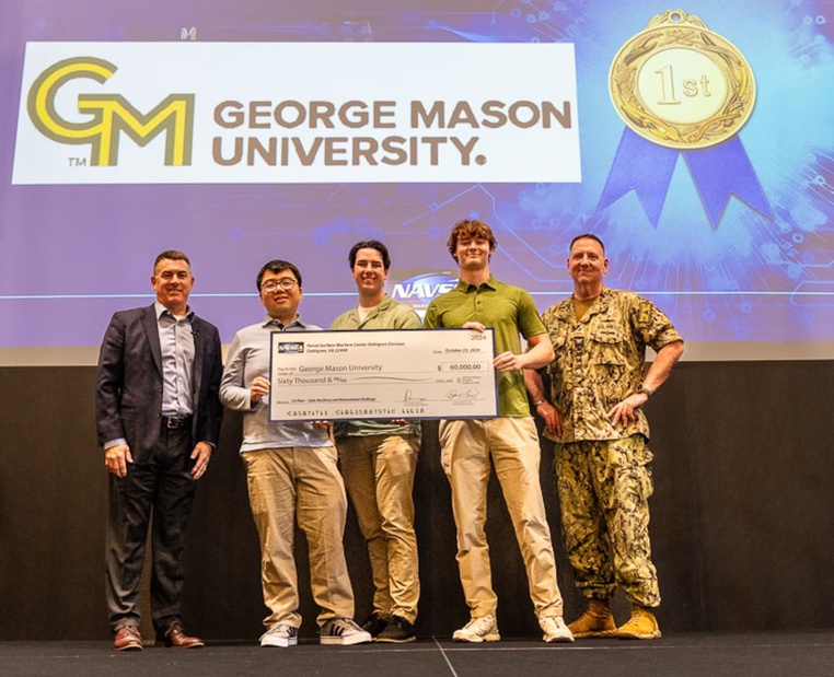 Post Image: GMU CS Students Win First Place in Cyber Warfare Challenge