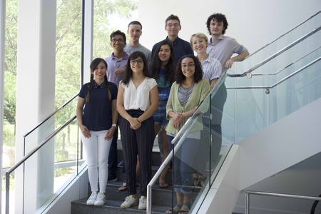 Article Image: Nine Undergraduates Participate in NSF REU Site at CS@Mason