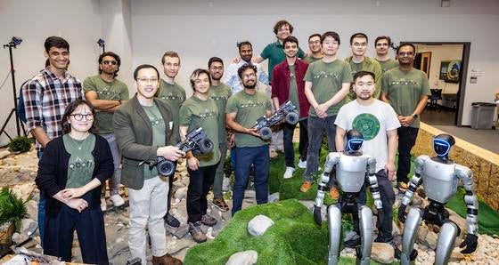 robot testbed at Fuse